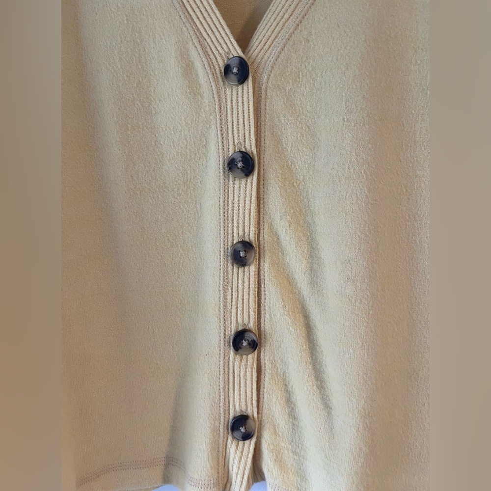 Abercrombie & Fitch Yellow Cardigan - Picture 5 of 5